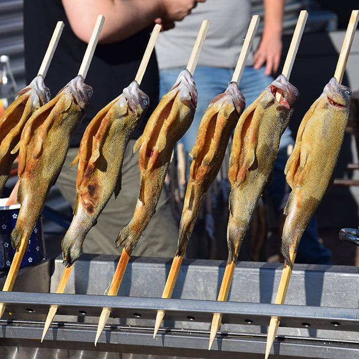 Steckerlfisch Huber Kirta