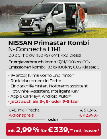 Nissan Primastar Kombi
