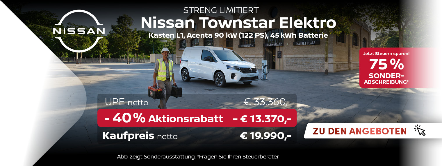 Nissan Townstar Aktion